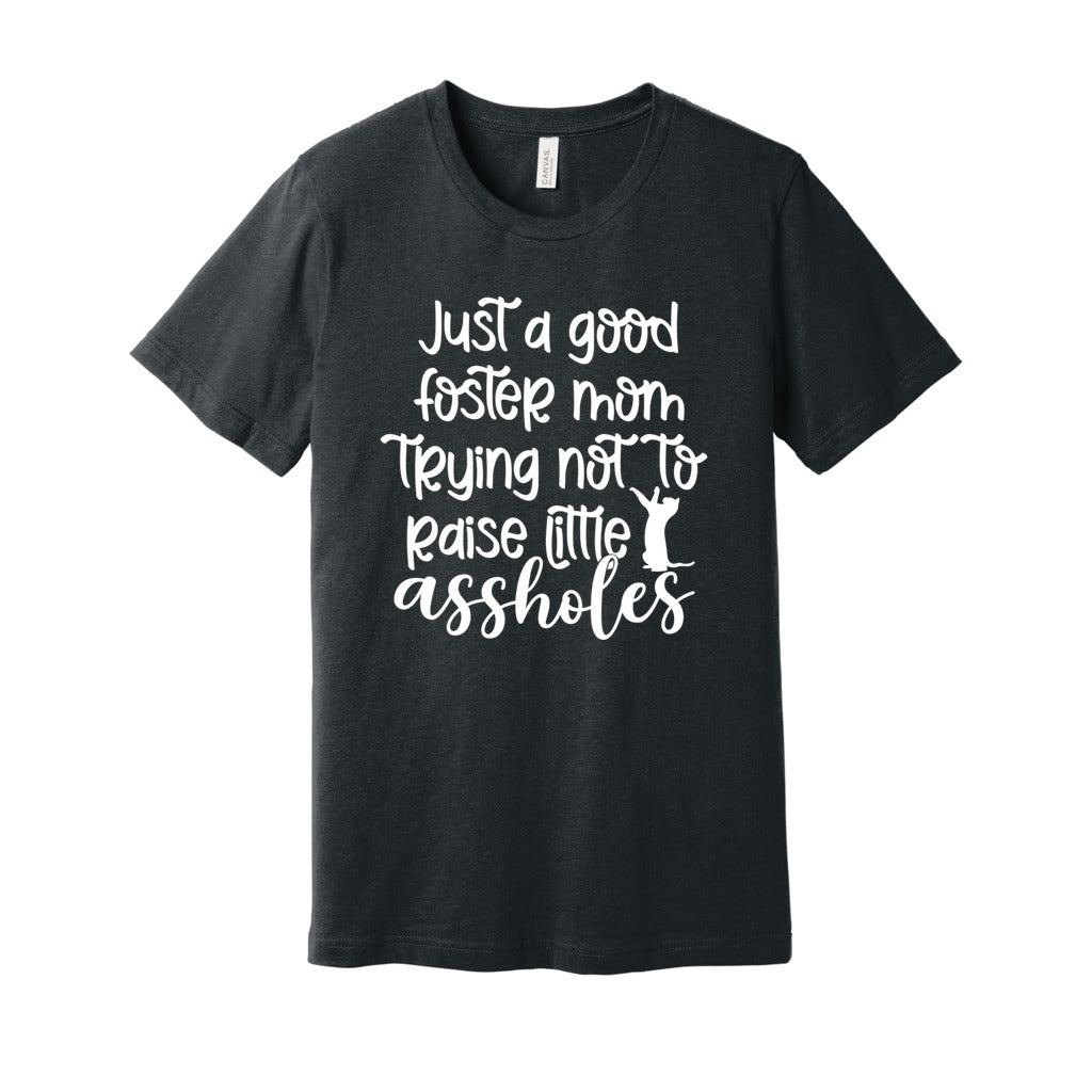 GOOD FOSTER MOM - S / Dark Grey Heather - Foster Mom Things
