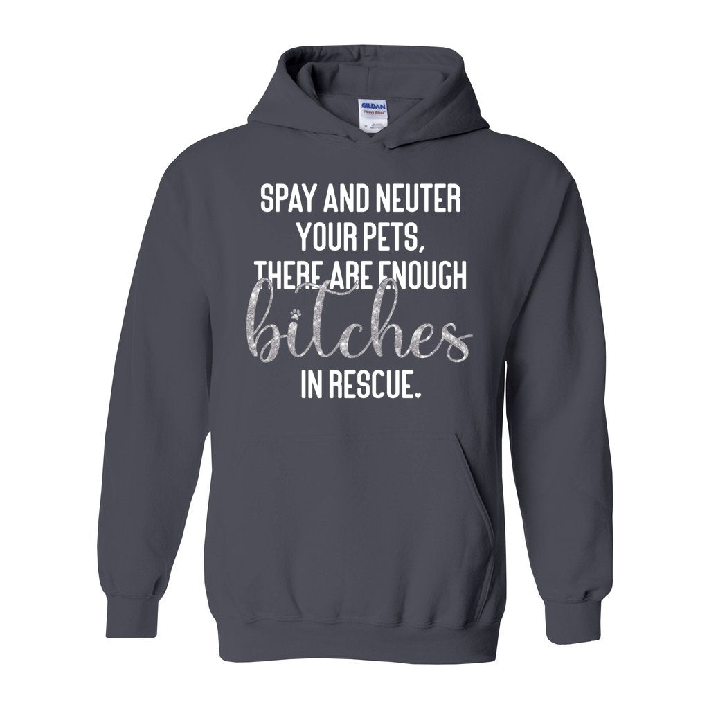 SPAY NEUTER - S / Charcoal - Foster Mom Things