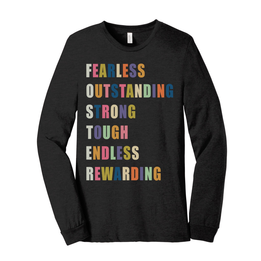 FOSTER - S / Black Heather - Foster Mom Things