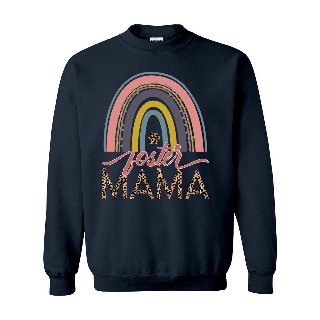 FOSTER MAMA - S / Navy - Foster Mom Things