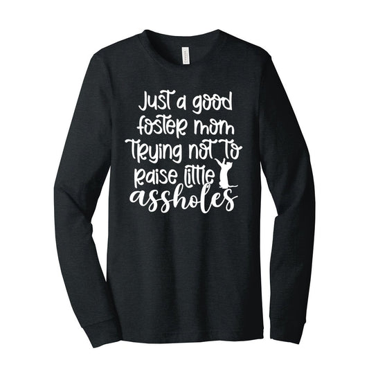 GOOD FOSTER MOM - XS / Dark Grey Heather - Foster Mom Things