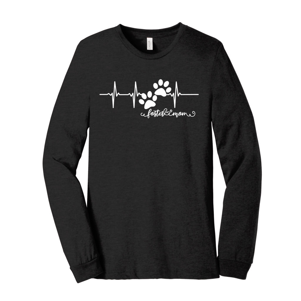 FOSTER MOM - S / Black Heather - Foster Mom Things