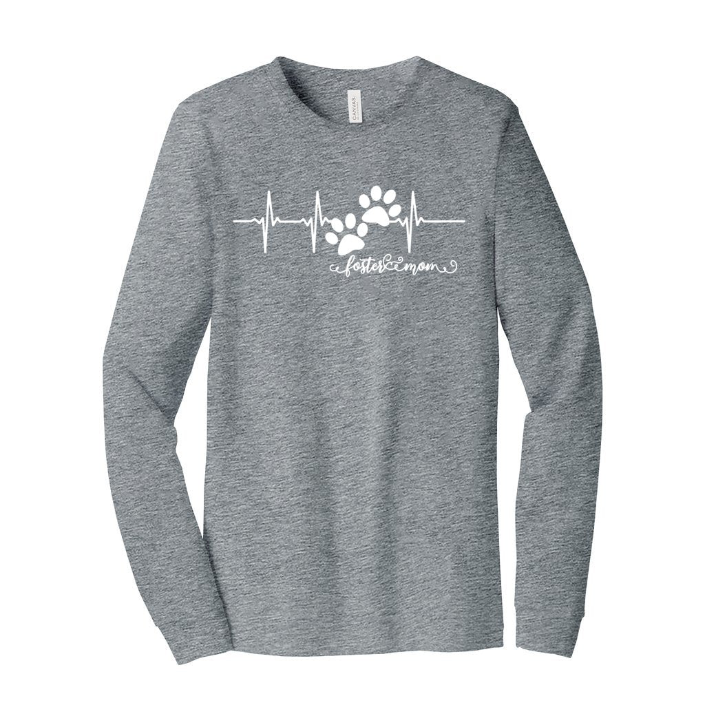 FOSTER MOM - XS / Athletic Heather - Foster Mom Things