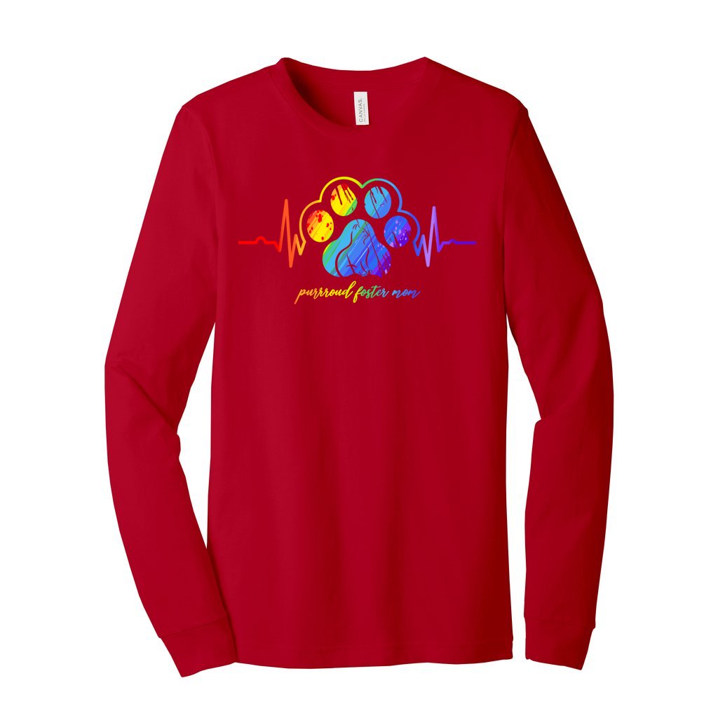 PURRROUD FOSTER MOM - XS / Red - Foster Mom Things