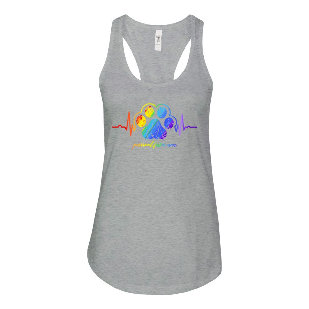 PURRROUD FOSTER MOM - S / Heather Grey - Foster Mom Things