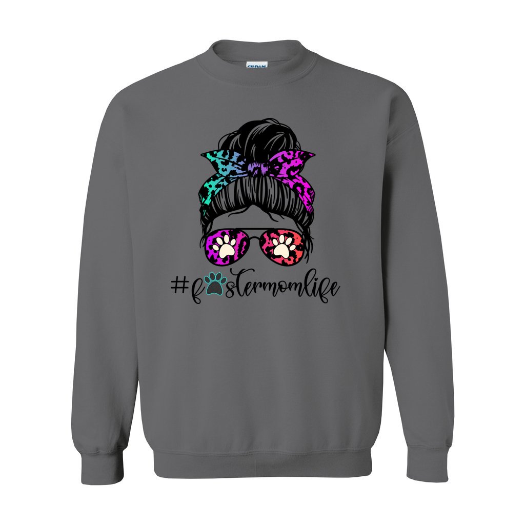 #FOSTERMOMLIFE - S / Charcoal - Foster Mom Things