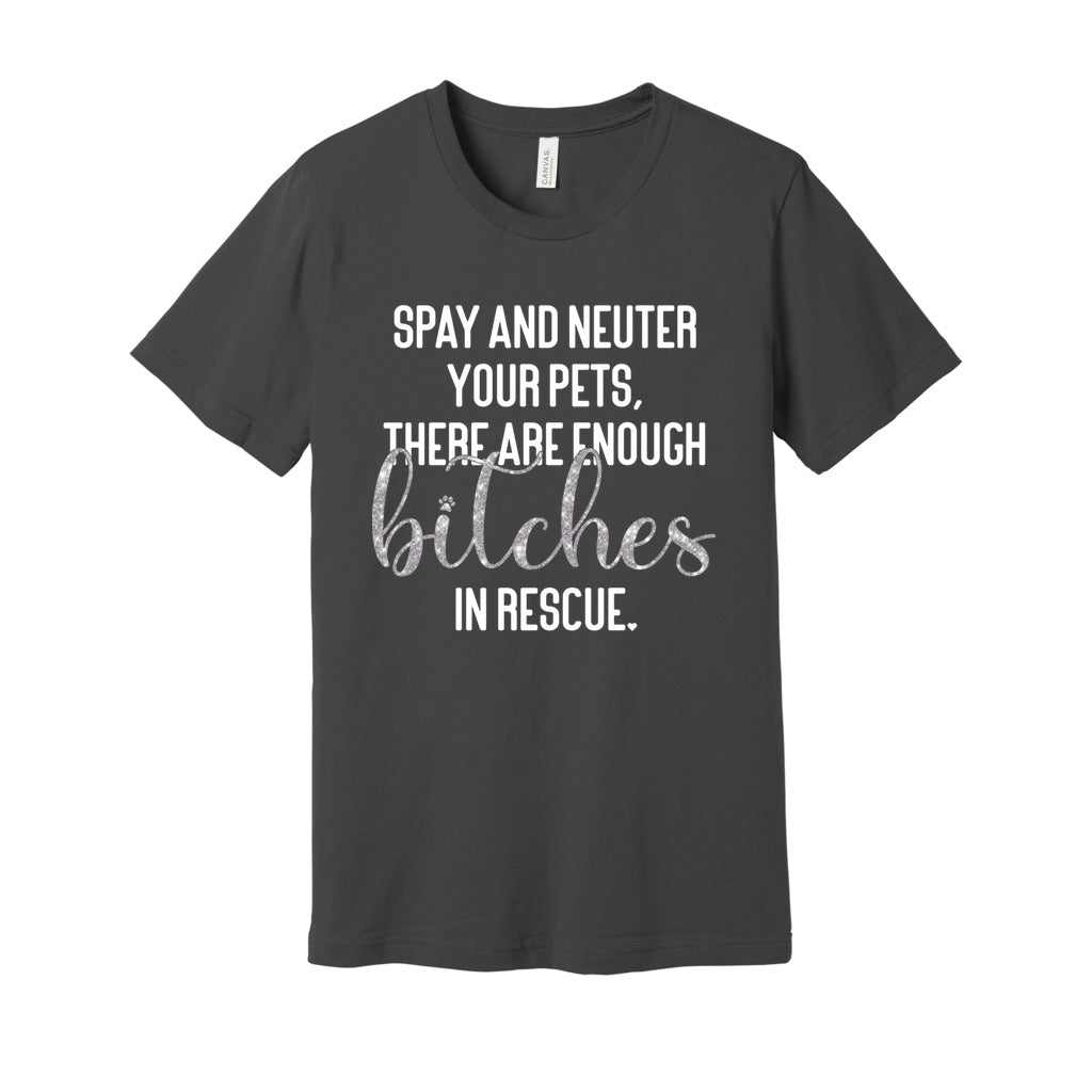SPAY NEUTER - S / Asphalt - Foster Mom Things