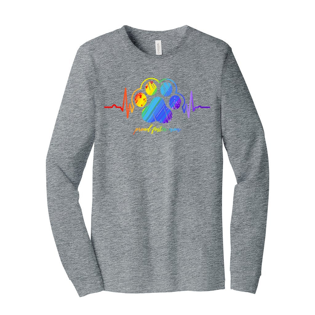 PROUD FOSTER MOM - XS / Athletic Heather - Foster Mom Things