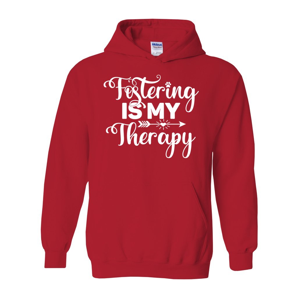 FOSTERING IS MY THERAPY - S / Red - Foster Mom Things