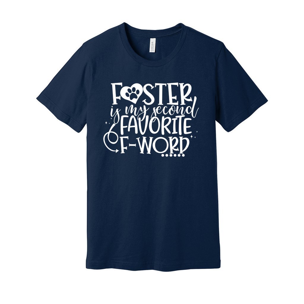 SECOND FAVORITE F-WORD - XS / Navy - Foster Mom Things