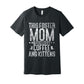FUELED BY COFFEE AND KITTENS - S / Dark Grey Heather - Foster Mom Things