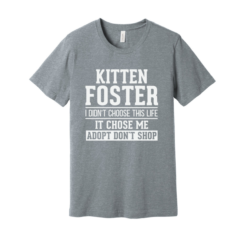 KITTEN FOSTER - S / Athletic Heather - Foster Mom Things