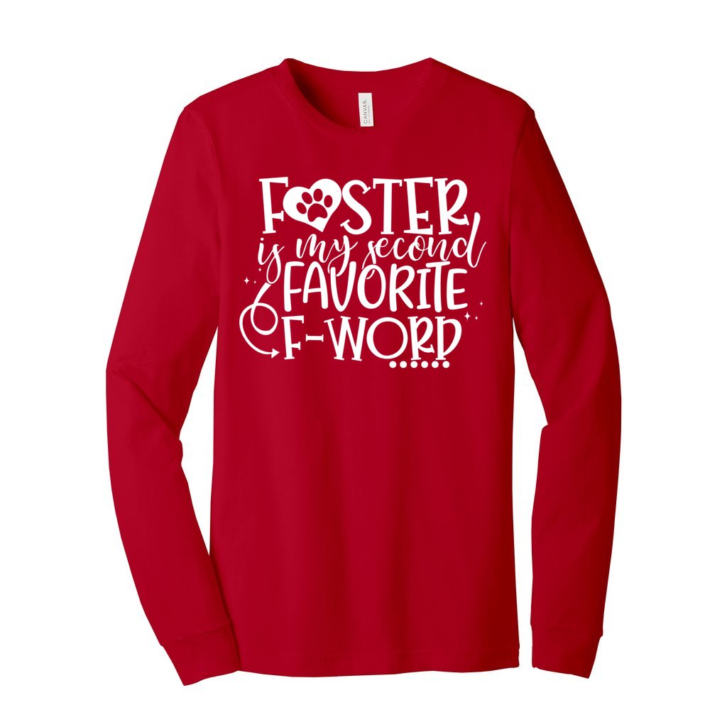 SECOND FAVORITE F-WORD - XS / Red - Foster Mom Things