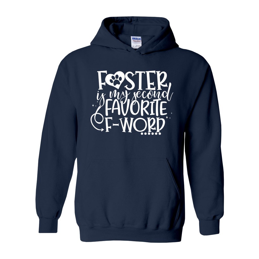 SECOND FAVORITE F-WORD - S / Navy - Foster Mom Things