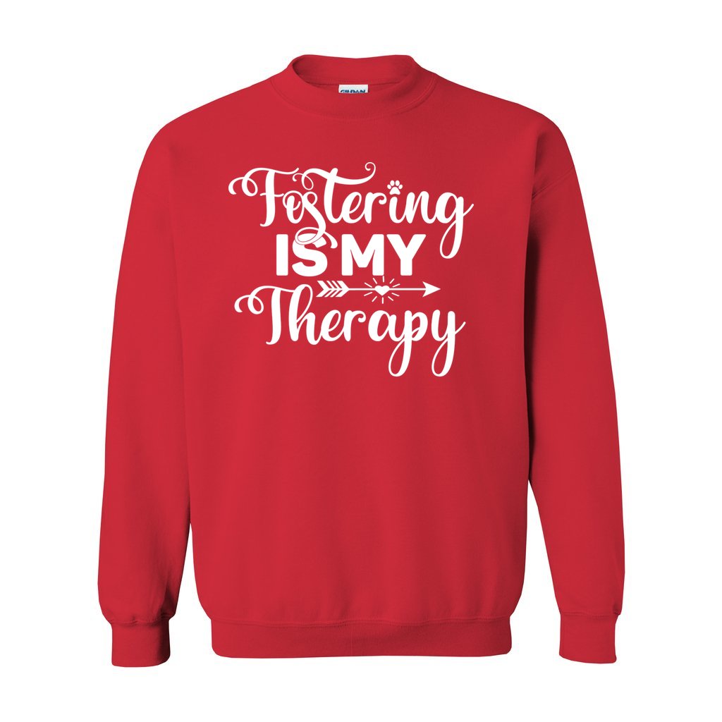 FOSTERING IS MY THERAPY - S / Red - Foster Mom Things