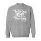 FOSTERING IS MY THERAPY - S / Sports Grey - Foster Mom Things