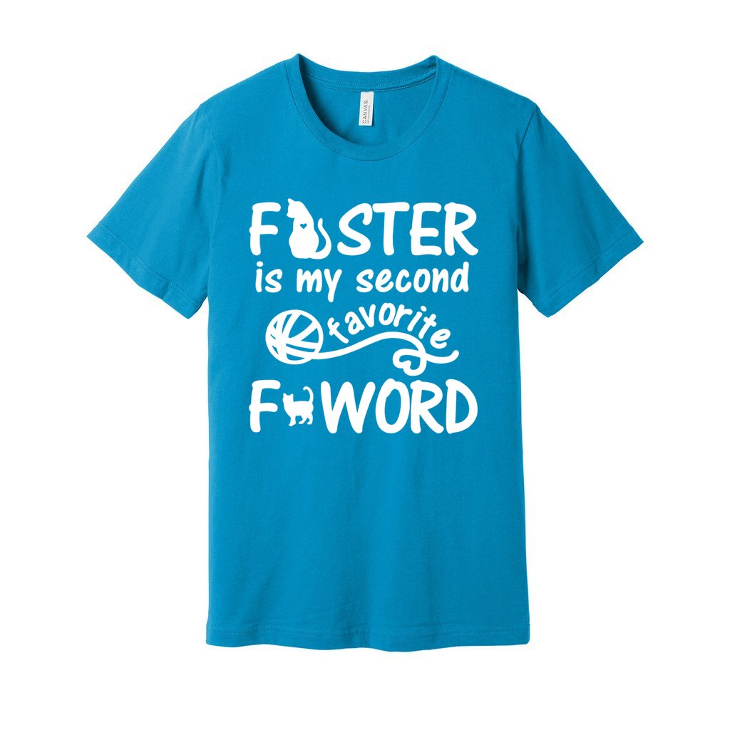 FOSTER F-WORD - XS / Aqua - Foster Mom Things