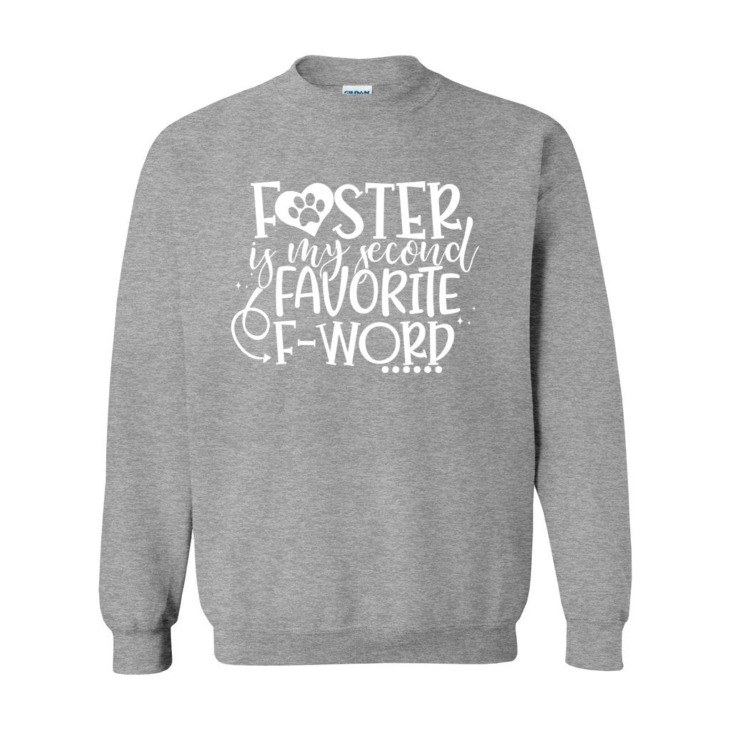 SECOND FAVORITE F-WORD - S / Sports Grey - Foster Mom Things