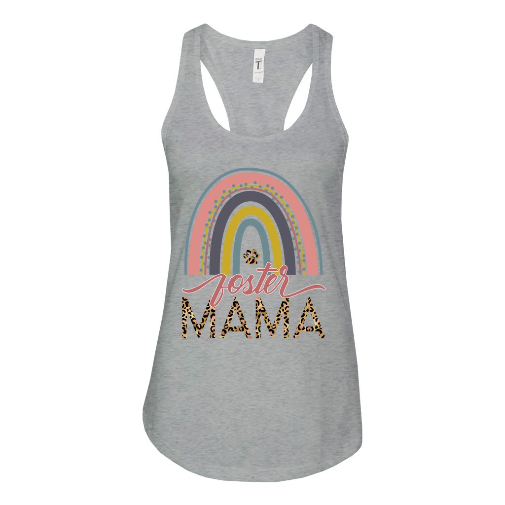 FOSTER MAMA - S / Heather Grey - Foster Mom Things