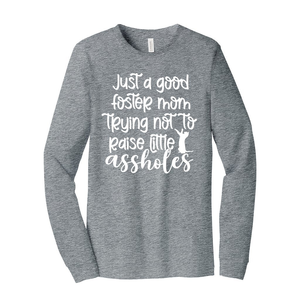 GOOD FOSTER MOM - XS / Athletic Heather - Foster Mom Things