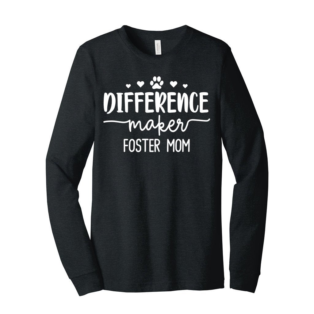DIFFERENCE MAKER - XS / Dark Grey Heather - Foster Mom Things