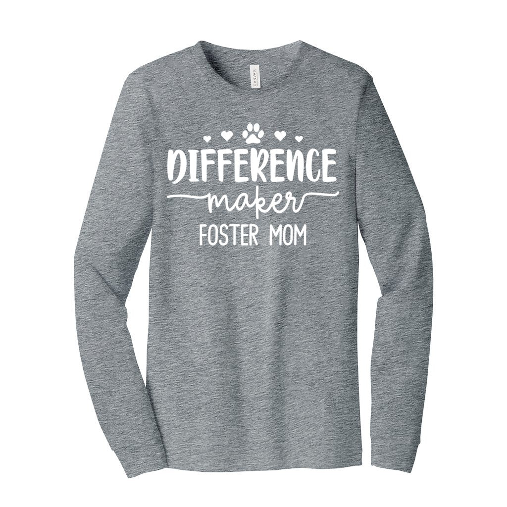 DIFFERENCE MAKER - XS / Athletic Heather - Foster Mom Things