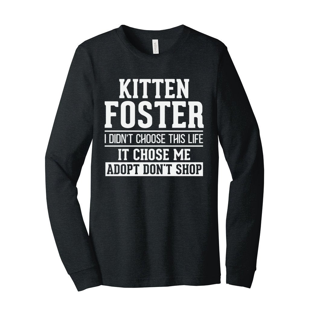 KITTEN FOSTER - XS / Dark Grey Heather - Foster Mom Things