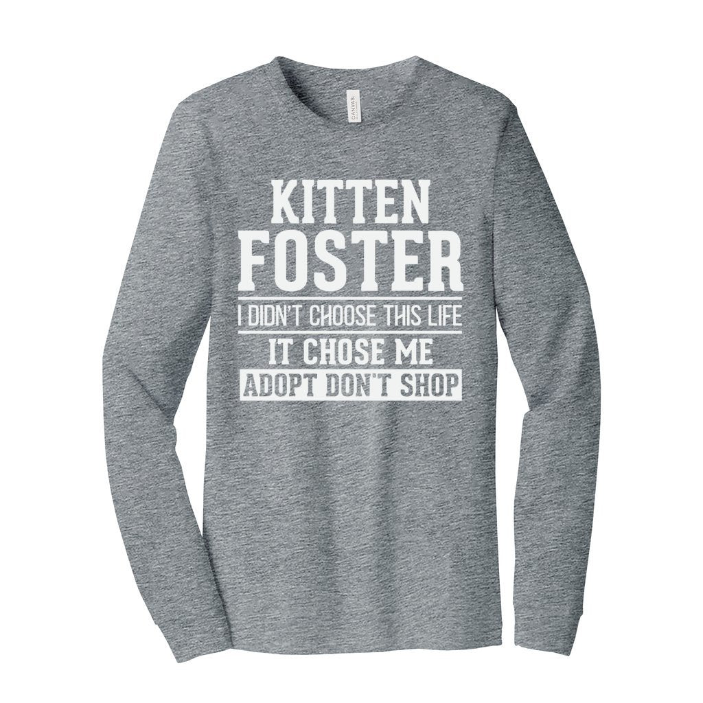 KITTEN FOSTER - XS / Athletic Heather - Foster Mom Things