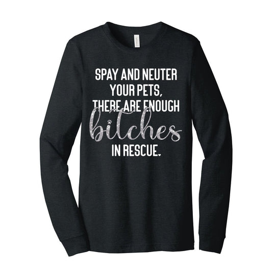 SPAY NEUTER - XS / Dark Grey Heather - Foster Mom Things