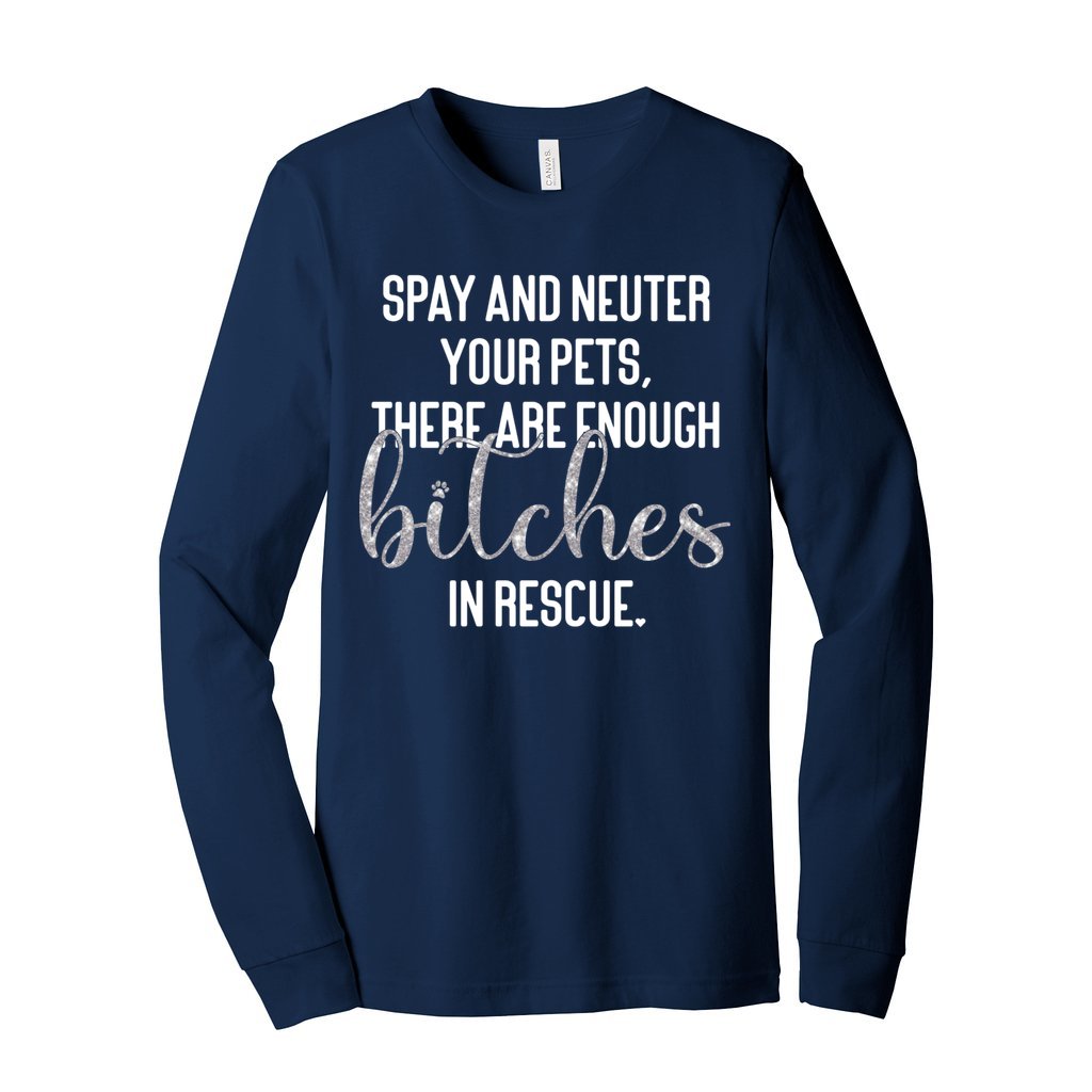 SPAY NEUTER - S / Navy - Foster Mom Things