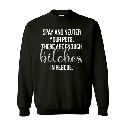 SPAY NEUTER - S / Black - Foster Mom Things