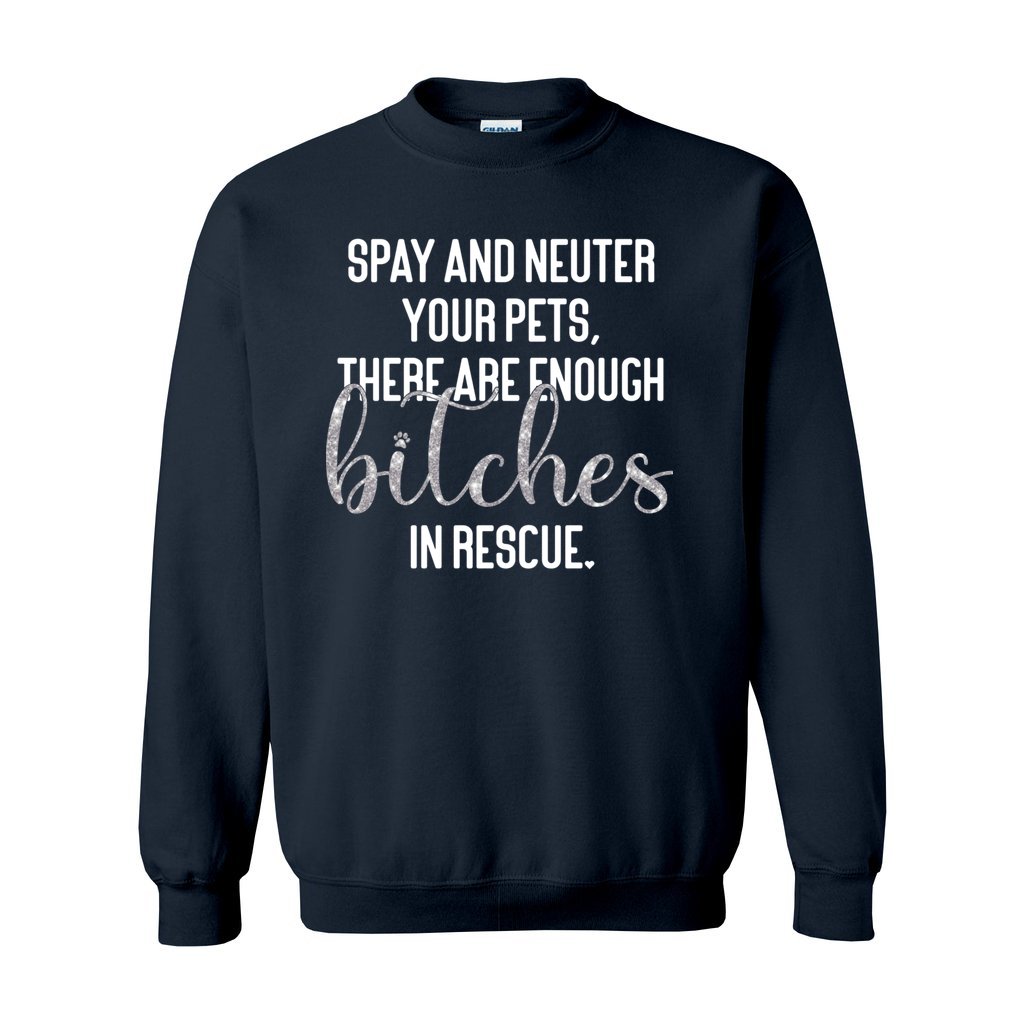 SPAY NEUTER - S / Navy - Foster Mom Things