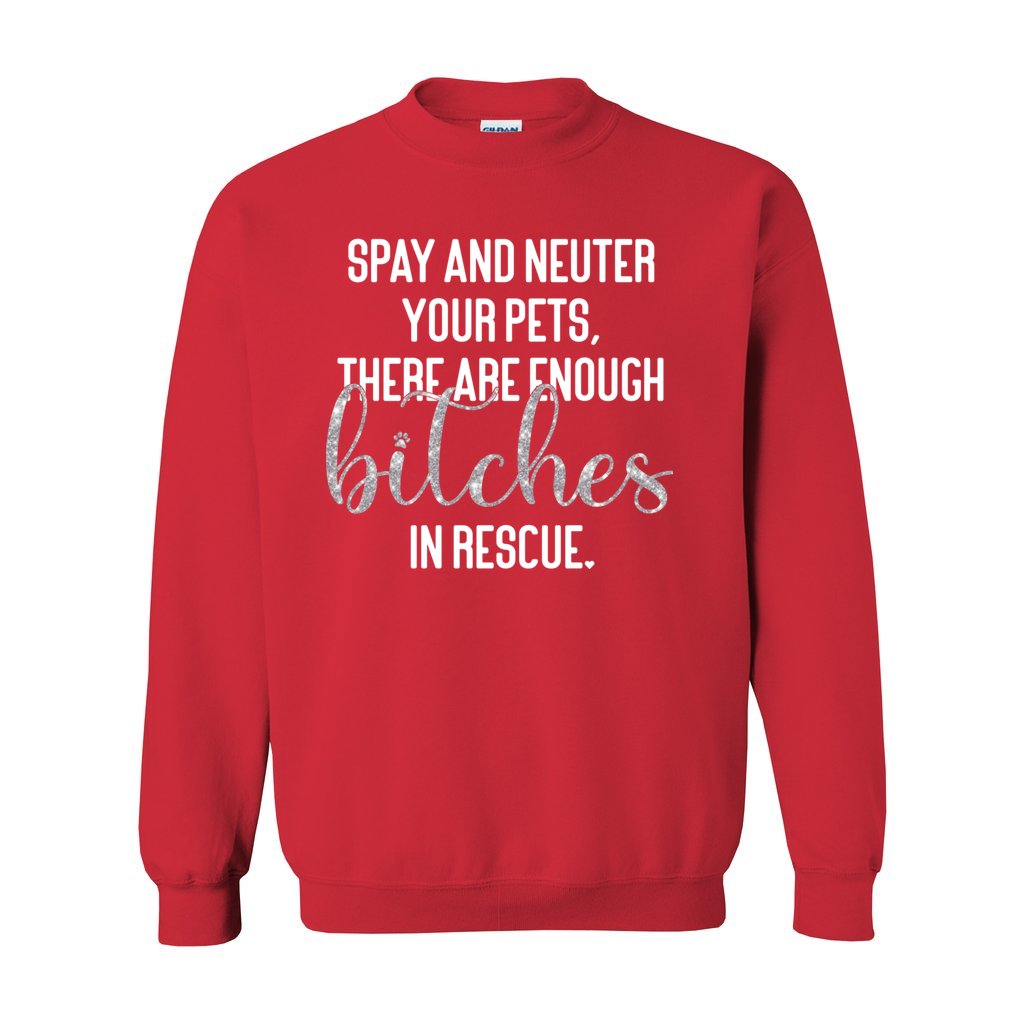 SPAY NEUTER - S / Red - Foster Mom Things