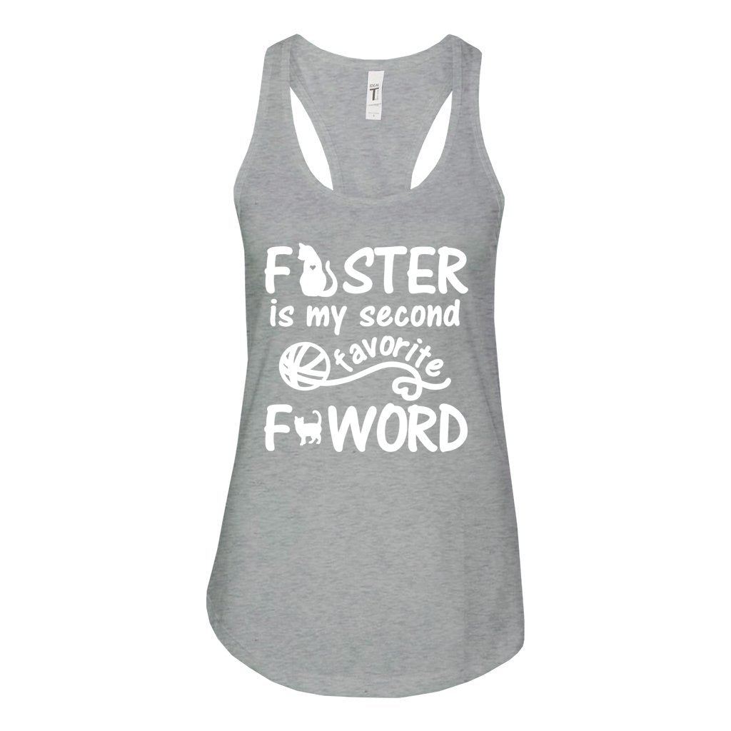 FOSTER F-WORD - S / Heather Grey - Foster Mom Things