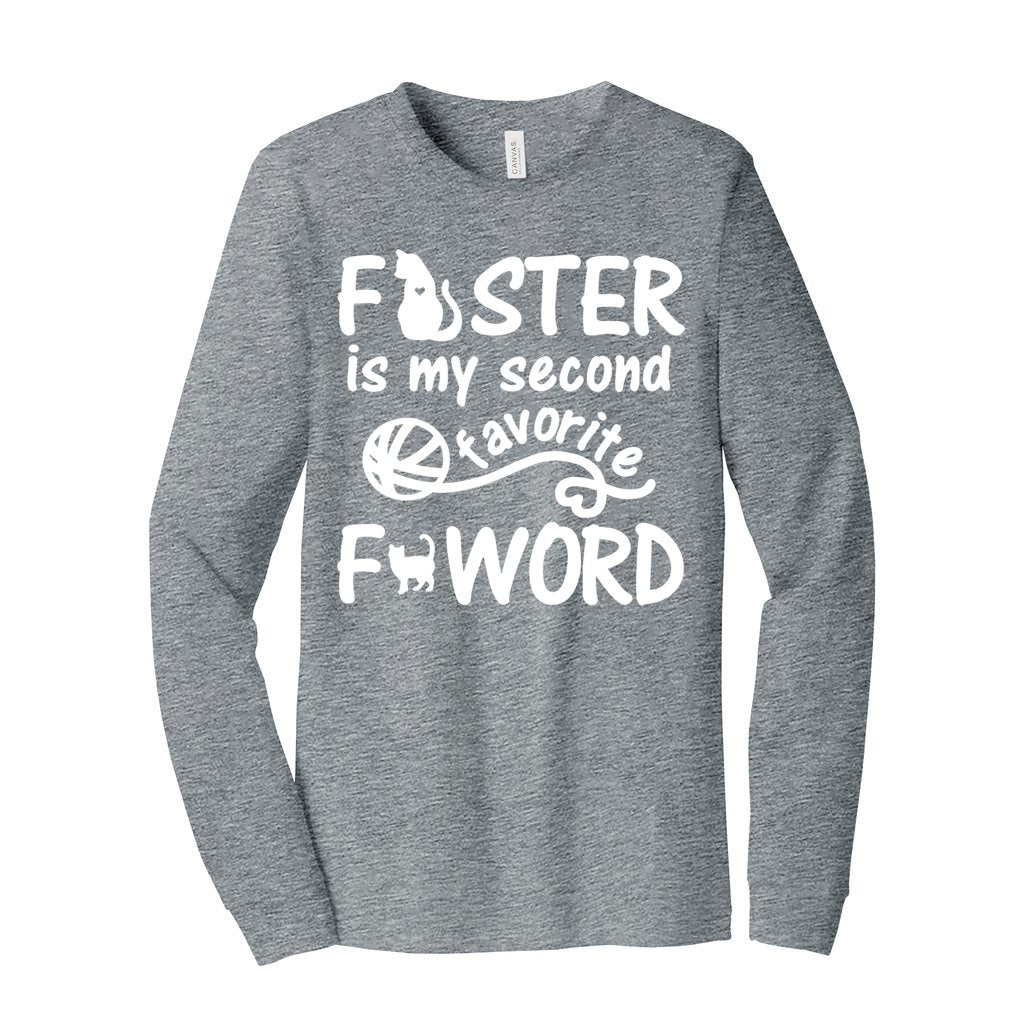 FOSTER F-WORD - XS / Athletic Heather - Foster Mom Things